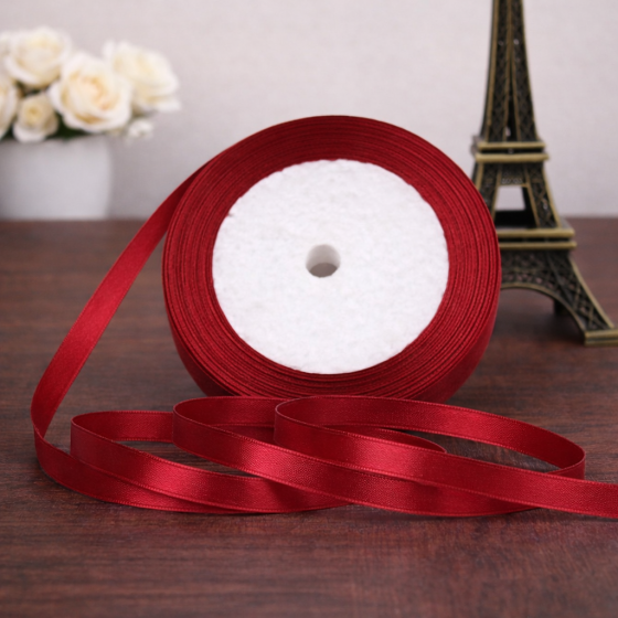 Satenska traka bordo 10mm